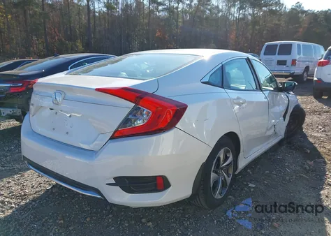 2019 Honda Civic Lx from USA, damaged, VIN 19XFC2F69KE025434